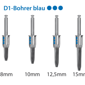 ICX Guide D1 Drill blue Ø 4,8mm