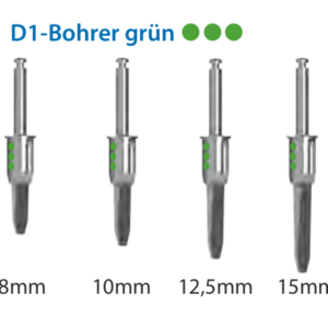 ICX Guide D1 Drill green Ø 4,1mm