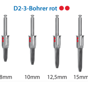 ICX Guide Drill red Ø 3,75mm