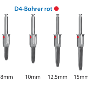 ICX Guide D4 Drill red Ø 3,75mm